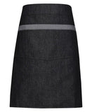 Domain contrast denim waist apron One Size / Black Denim
