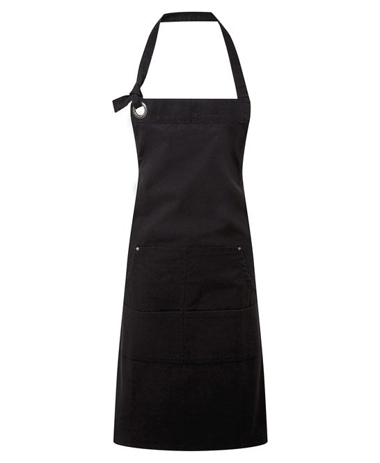 Calibre heavy cotton canvas pocket apron One Size / Black