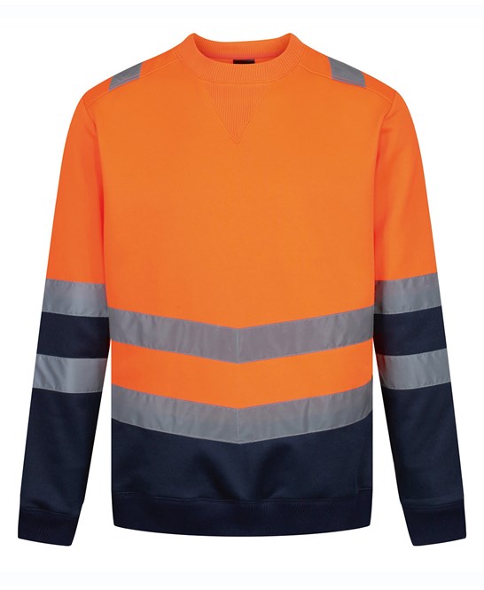 Pro hi-vis sweat top S / Orange