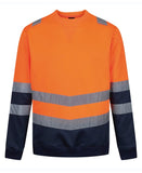 Pro hi-vis sweat top S / Orange