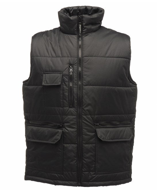 Steller multi-zip bodywarmer S / Black