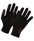 Touch gloves, powered by HeiQ Viroblock (one pair) S / Black