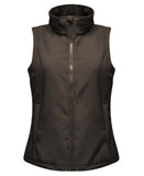 Women's Ablaze printable softshell bodywarme 10 / Black/Black