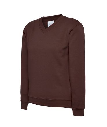 Childrens V Neck Sweatshirt