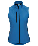 Women's softshell gilet XS / Azure Blue