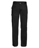 Polycotton twill workwear trousers 28 / Black