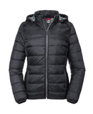 Women's hooded Nano jacket XS / Black