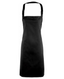 Essential bib apron One Size / Black