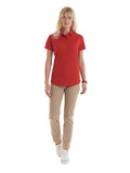 140GSM Ladies Ultra Cool Poloshirt S / Black