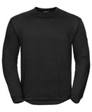 Heavy-duty crew neck sweatshirt XS / Black