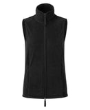 Women’s artisan fleece gilet XS / Black/Black