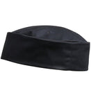Turn-up chef's hat S / Black