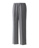Pull-on chef’s trousers XS / Black/White ChecK
