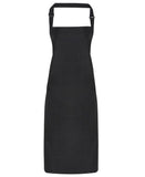 Waterproof bib apron One Size / Black