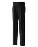 Polyester trousers (single pleat) 30 / Black