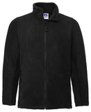 Full-zip outdoor fleece XS / Black