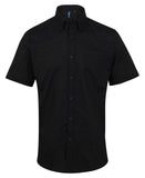 Signature Oxford short sleeve shirt 14 / Black