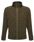 Thornly full-zip marl fleece S / Dark Khaki Marl