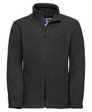 Kids full-zip outdoor fleece 3/4 / Black