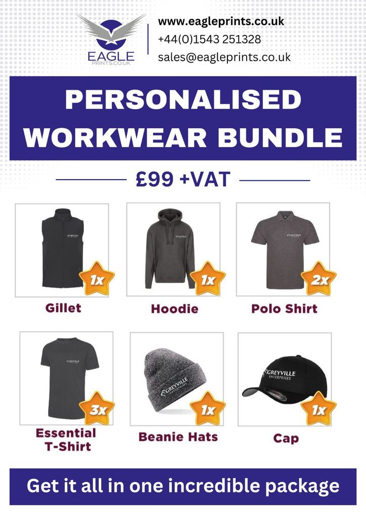Personalised Workwear Bundle #4