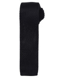 Slim knitted tie One Size / Black