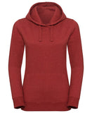 Women's authentic melange hooded sweatshirt XS / Brick Red Melange