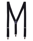 Clip-on trouser braces One Size / Black
