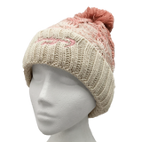 Jackson Golf Ombre Bobble Hat - Dusky Pink/Off White