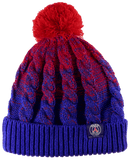 Gradient Cable Knit Bobble