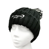 Jackson Golf Oversized Pom Bobble Hat - Black