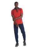 200GSM Sports Poloshirt 3XL / Black/Red