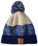 Crosshatch Leather Patch Bobble