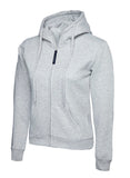 300GSM Ladies Classic Full Zip Hooded Sweatshirt