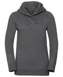 Women's authentic melange hooded sweatshirt