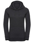 Women's authentic melange hooded sweatshirt