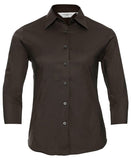 Women's ¾ sleeve easycare fitted shirt