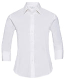 Women's ¾ sleeve easycare fitted shirt