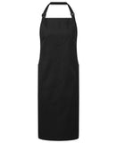 Recycled polyester and cotton bib apron, organic and Fairtrade certified