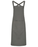 Cross back 'barista' bib apron