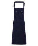 Chino cotton bib apron