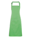 Colours bib apron with pocket