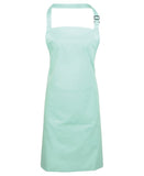 Colours bib apron with pocket