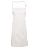 Colours bib apron with pocket