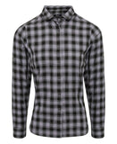 Women's Mulligan check cotton long sleeve shirt