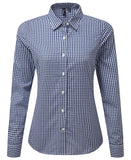 Women's Maxton check long sleeve shirt