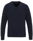 Essential' acrylic v-neck sweater