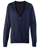 Women's button-through knitted cardigan