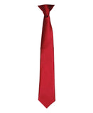 Colours' satin clip tie
