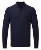 ‘Essential’ unisex long sleeve workwear polo shirt