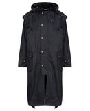 Cranbrook caped wax riding jacket